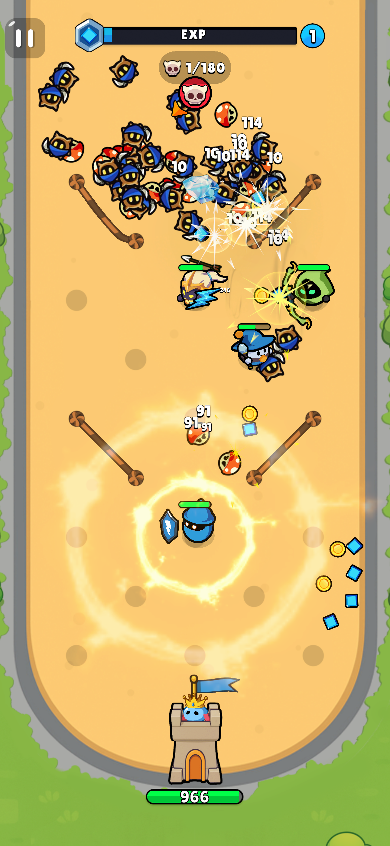 Sling Fling Game Screenshot