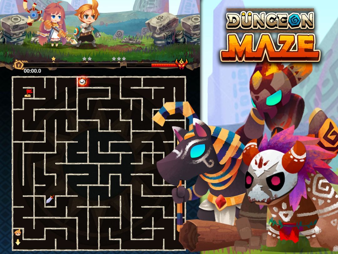 Dungeon Maze.io遊戲截圖