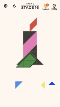 ZEN Block™-tangram puzzle game Game Screenshot