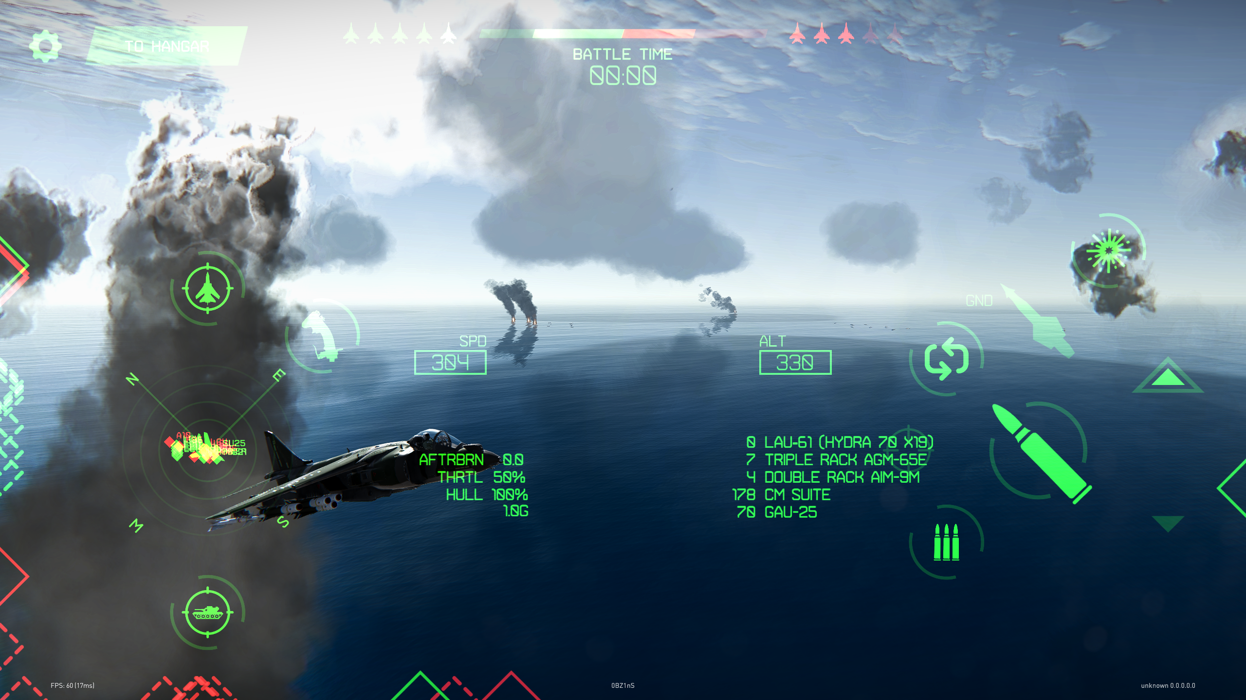 Modern Jet Fighters Online Game Screenshot