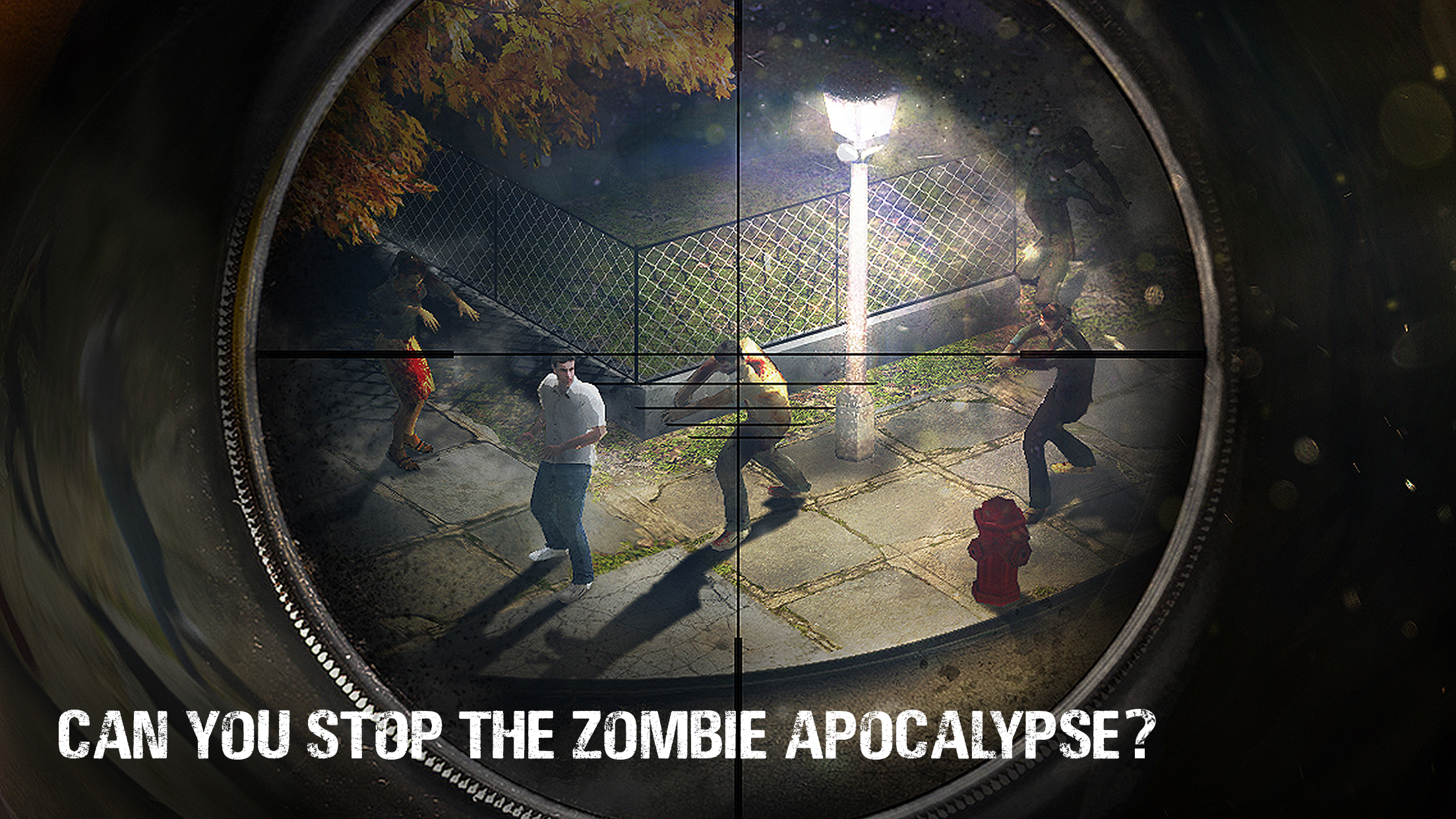 Screenshot of Zombie Hunter: Sniper Games