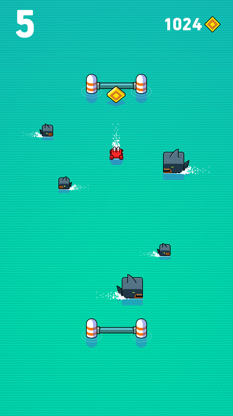 Screenshot of Splish Splash Pong