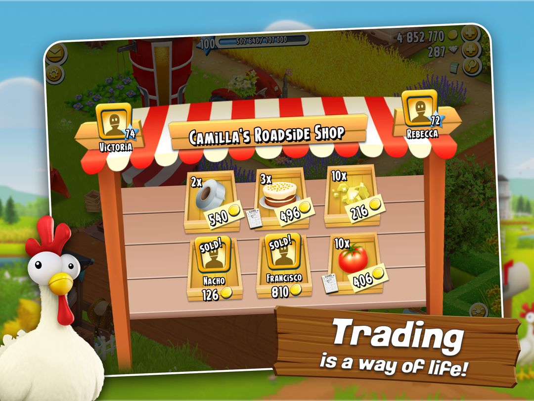 Screenshot of Hay Day