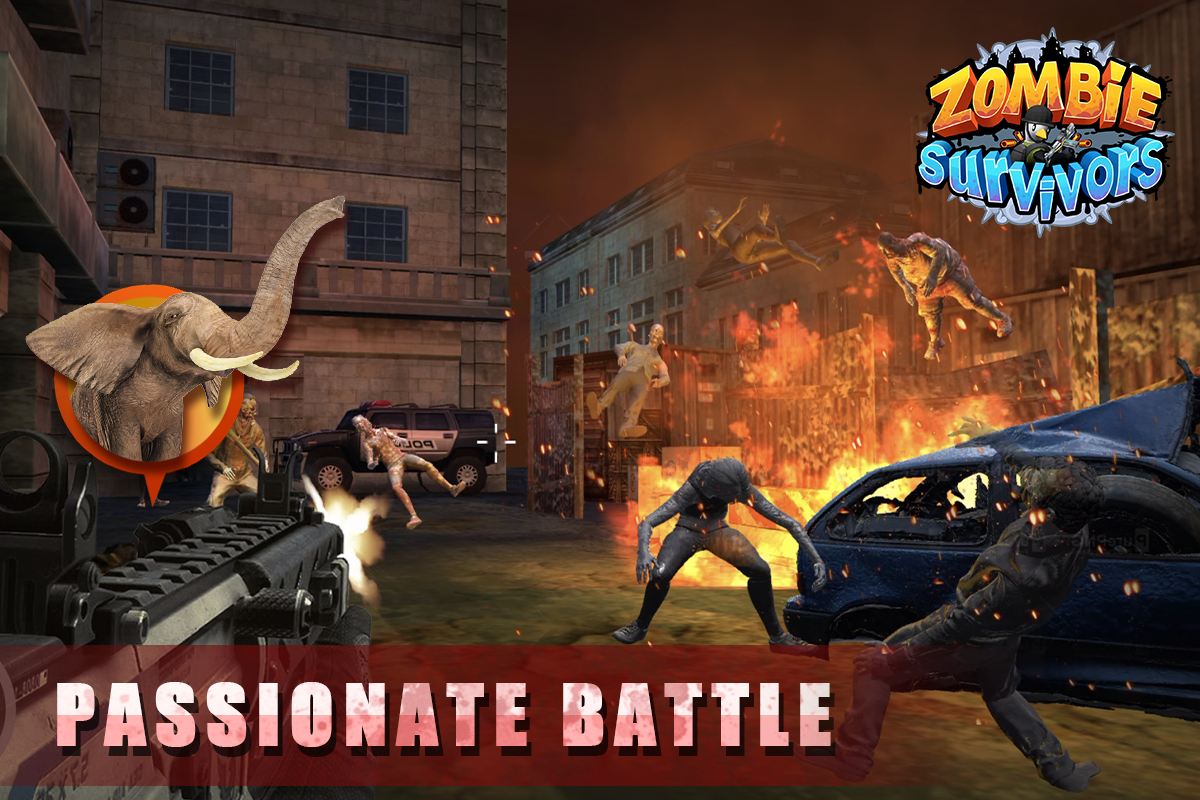 Zombie survivors.io Game Screenshot