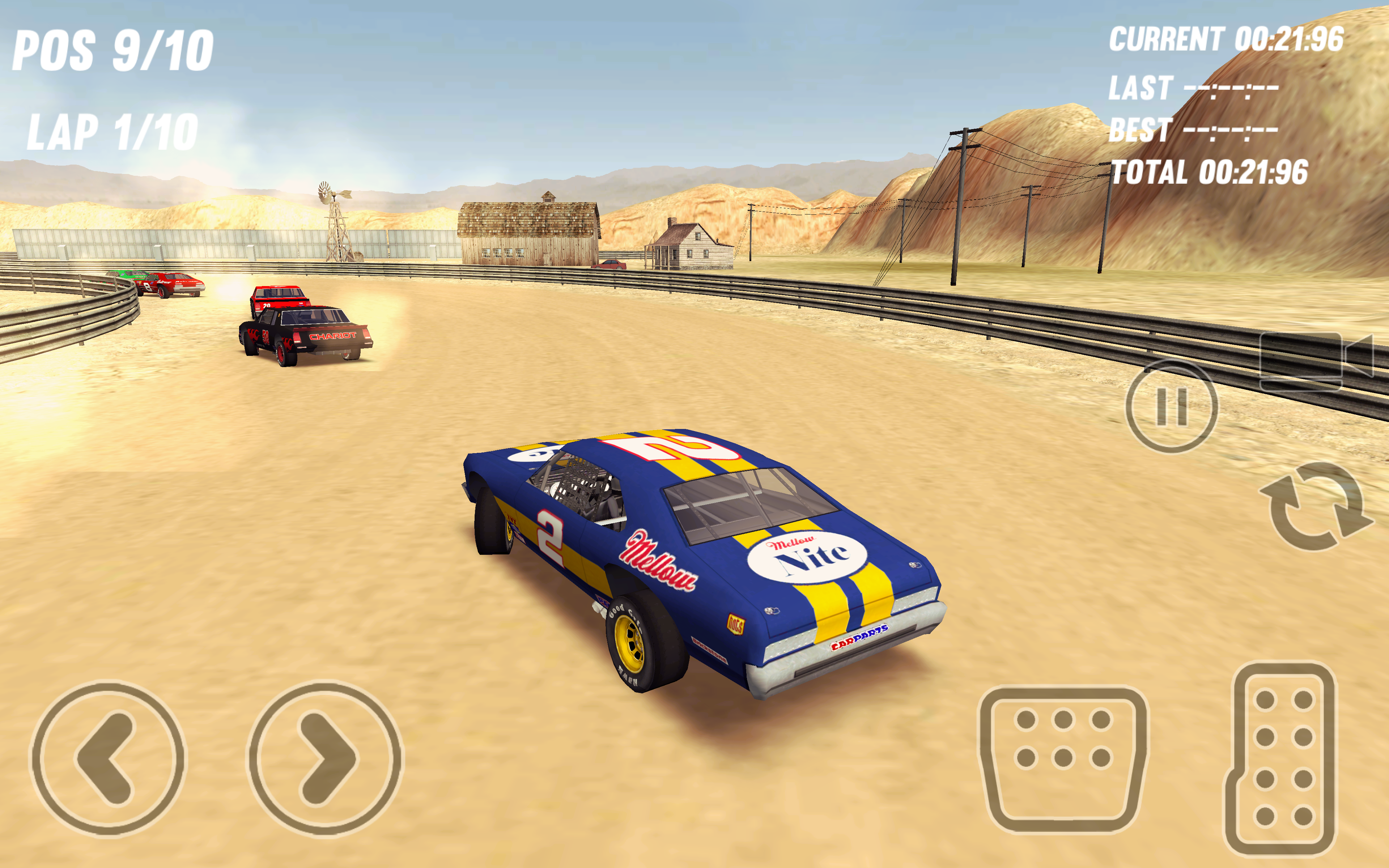 Dirt Track Stock Cars Game Screenshot