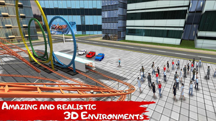 Roller Coaster Sim Tycoon 2k18 Game Screenshot