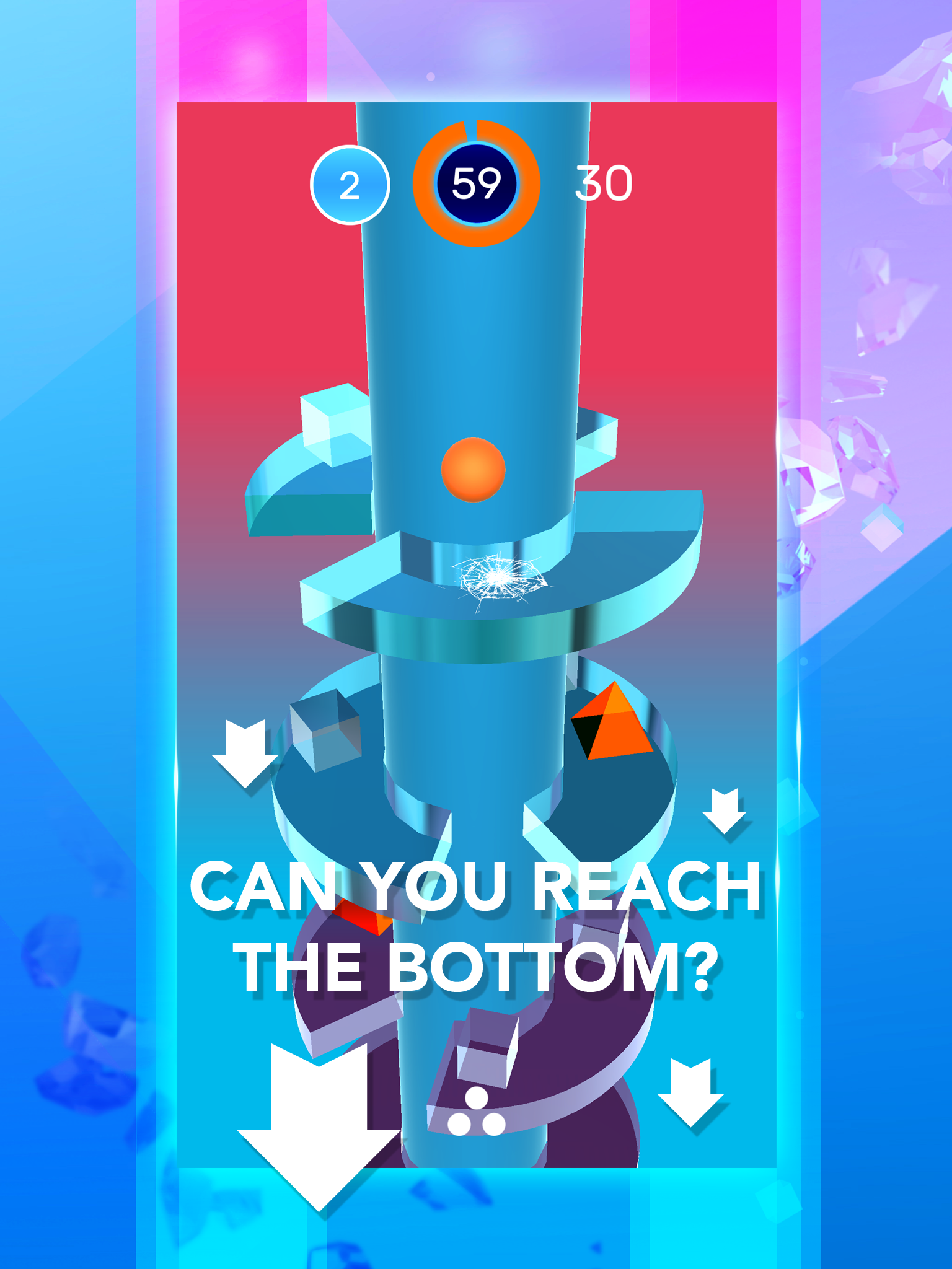 Helix: Glass Tower Game Screenshot