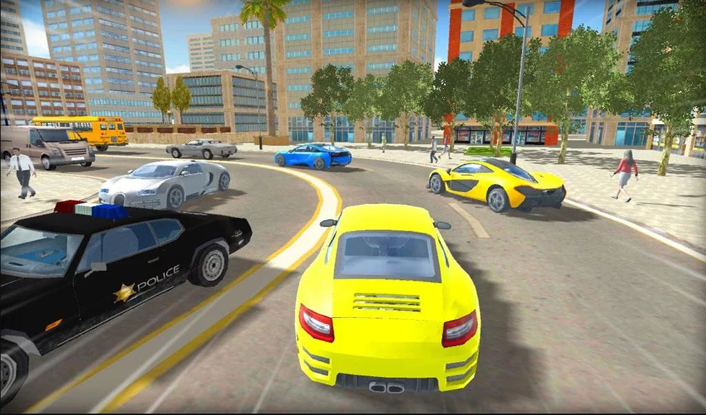Real City Car Driver 2017 게임 스크린 샷