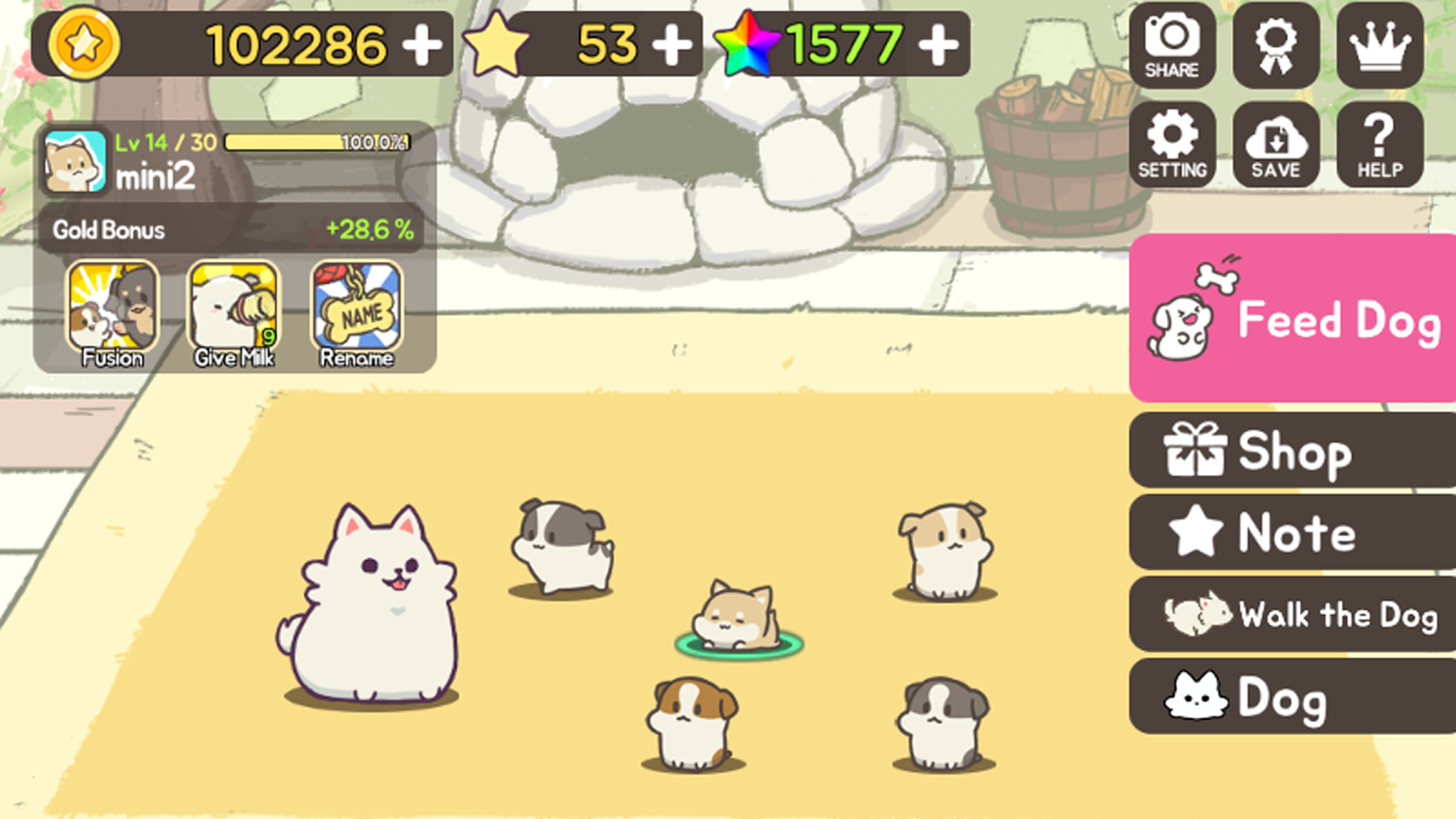 FeeDog - Raising Dog Game Screenshot