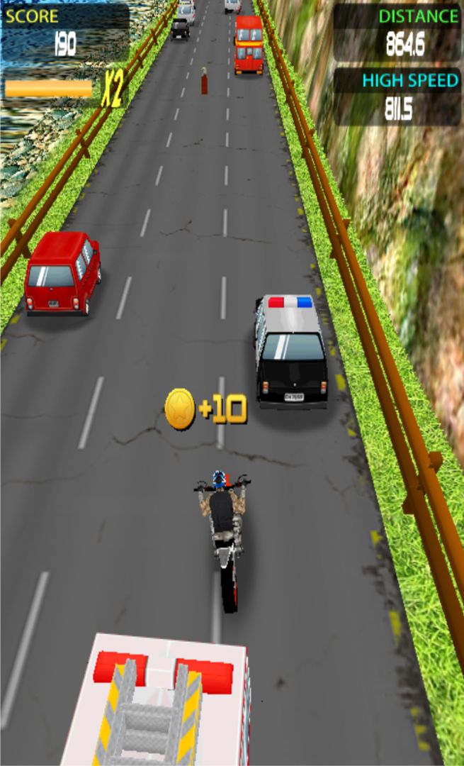 Top MOTO Racing 3D 게임 스크린 샷