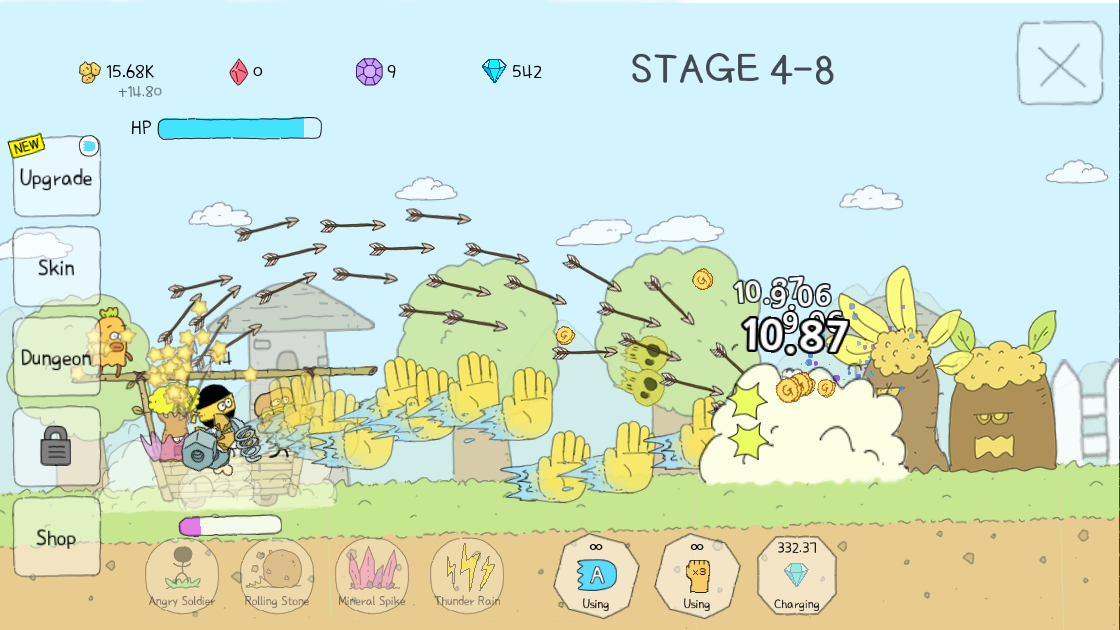 Stickman & Blast 2.0 Game Screenshot