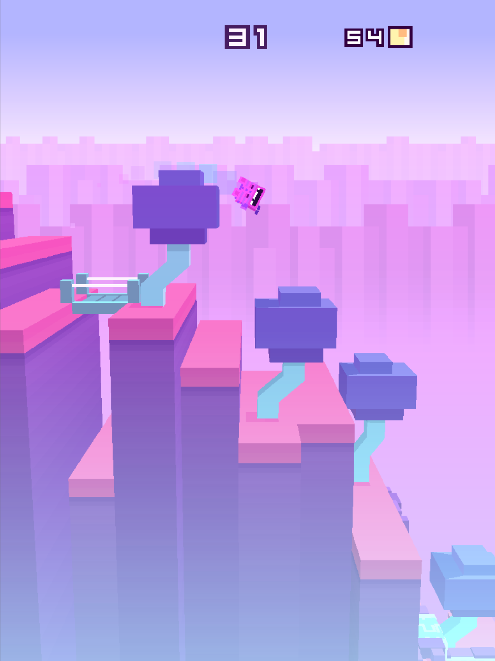 Captura de Tela do Jogo Jumpy Canyon