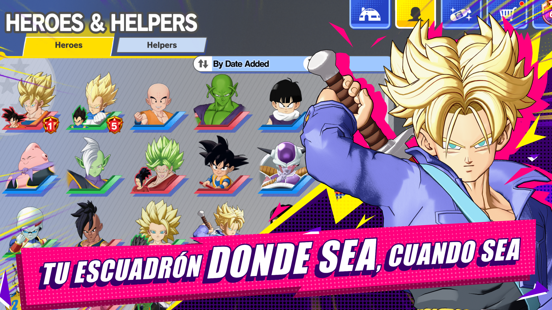Captura de Pantalla del Juego DRAGON BALL GEKISHIN SQUADRA