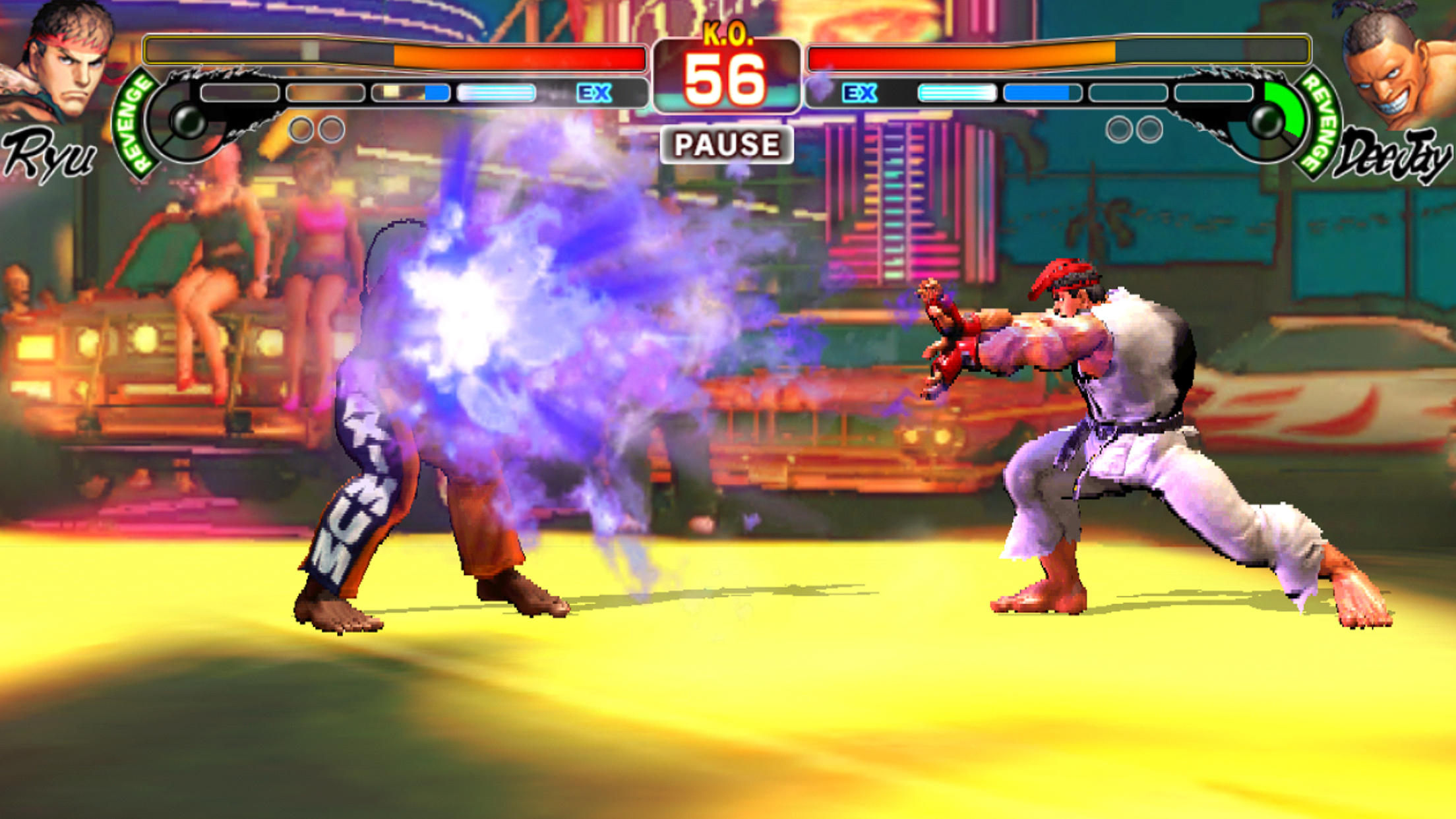 Street Fighter IV CE NETFLIX Game Screenshot