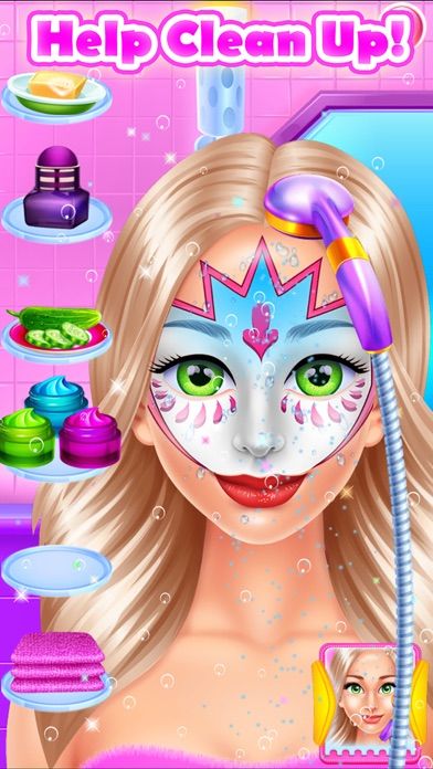 Face Paint Party Salon Games screenshot game