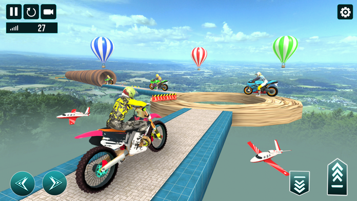 Screenshot 1 of Race Master 3D - ហ្គេមជិះកង់ 