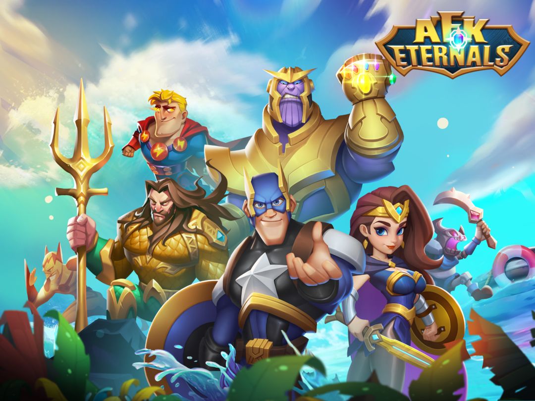 AFK Eternals: Fantasy Adventure - Idle RPG Arena 게임 스크린 샷