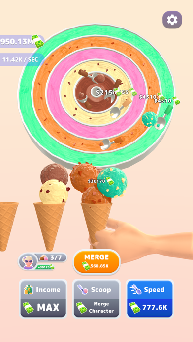 Screenshot of Ice Cream Clicker!