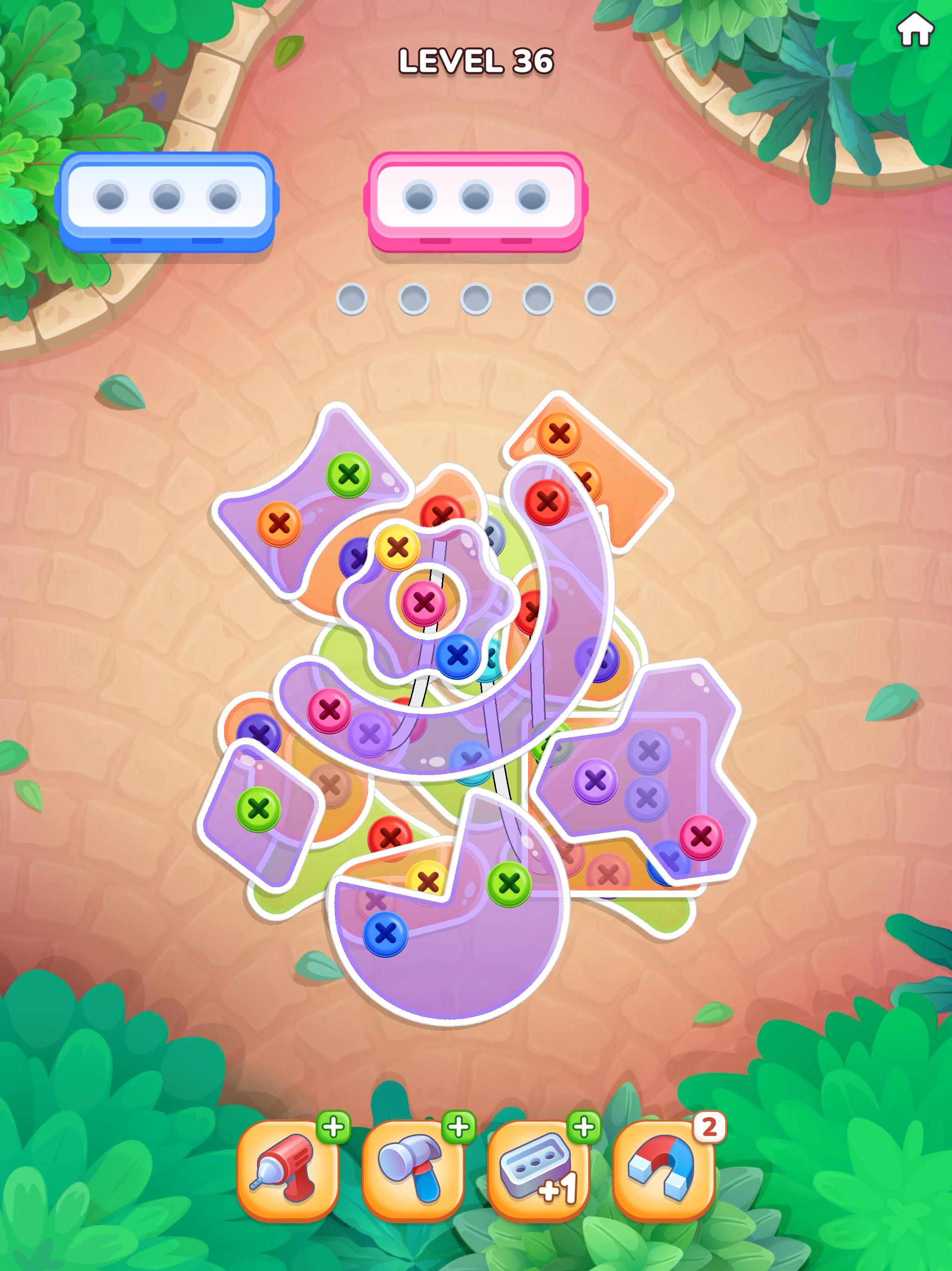 Screw Stars: Unlock and Solve Game Screenshot