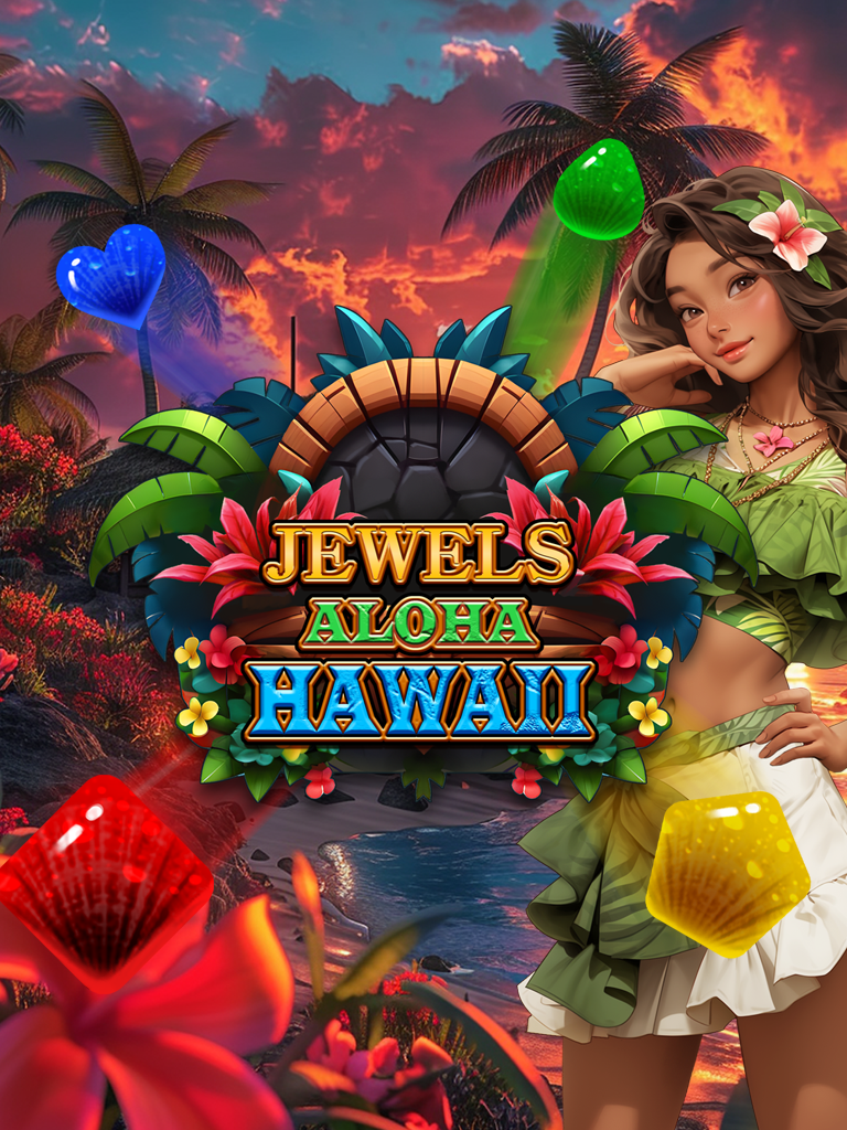 Jewel Aloha Hawaii Game Screenshot