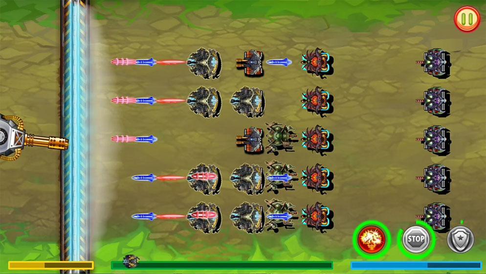 Tank Trouble Defense screenshot game