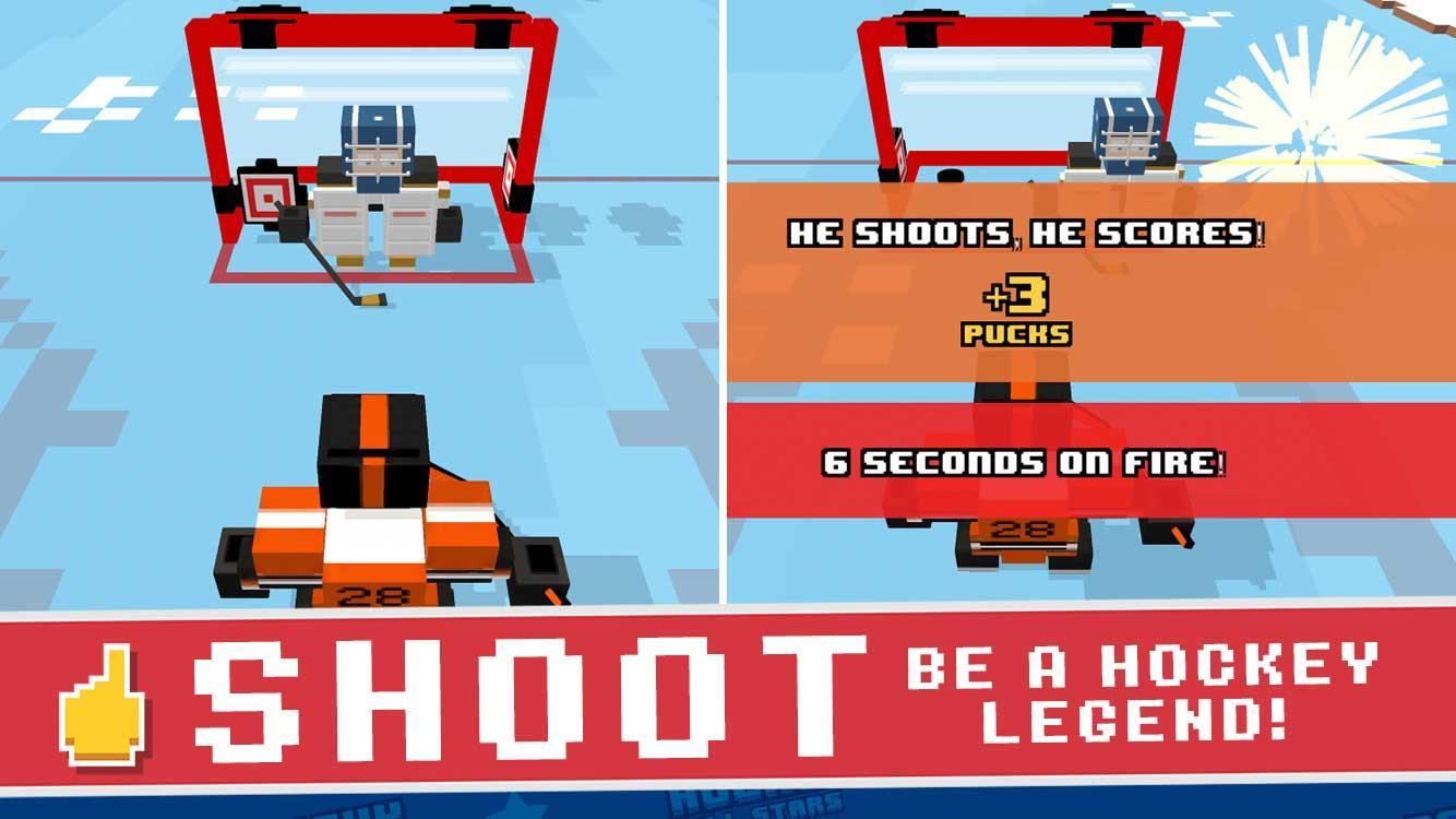 Blocky Hockey All-Stars Game Screenshot