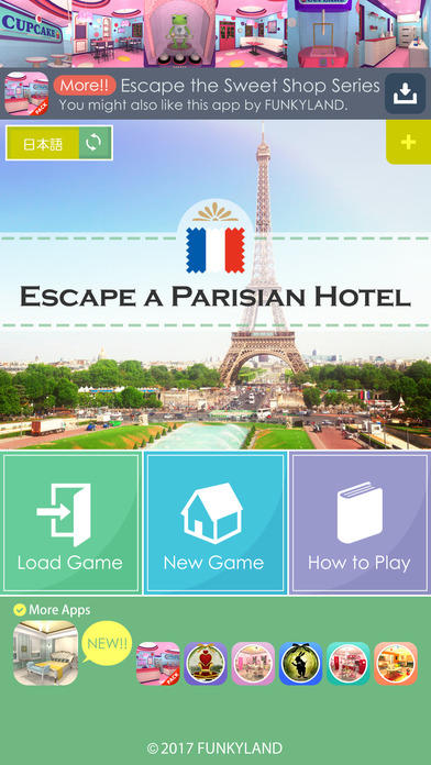 Escape a Parisian Hotel Game Screenshot