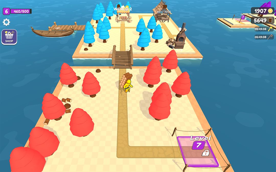 Craft Island - Woody Forest遊戲截圖