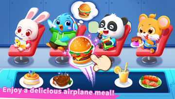 Скриншот игры Baby Panda's Airport