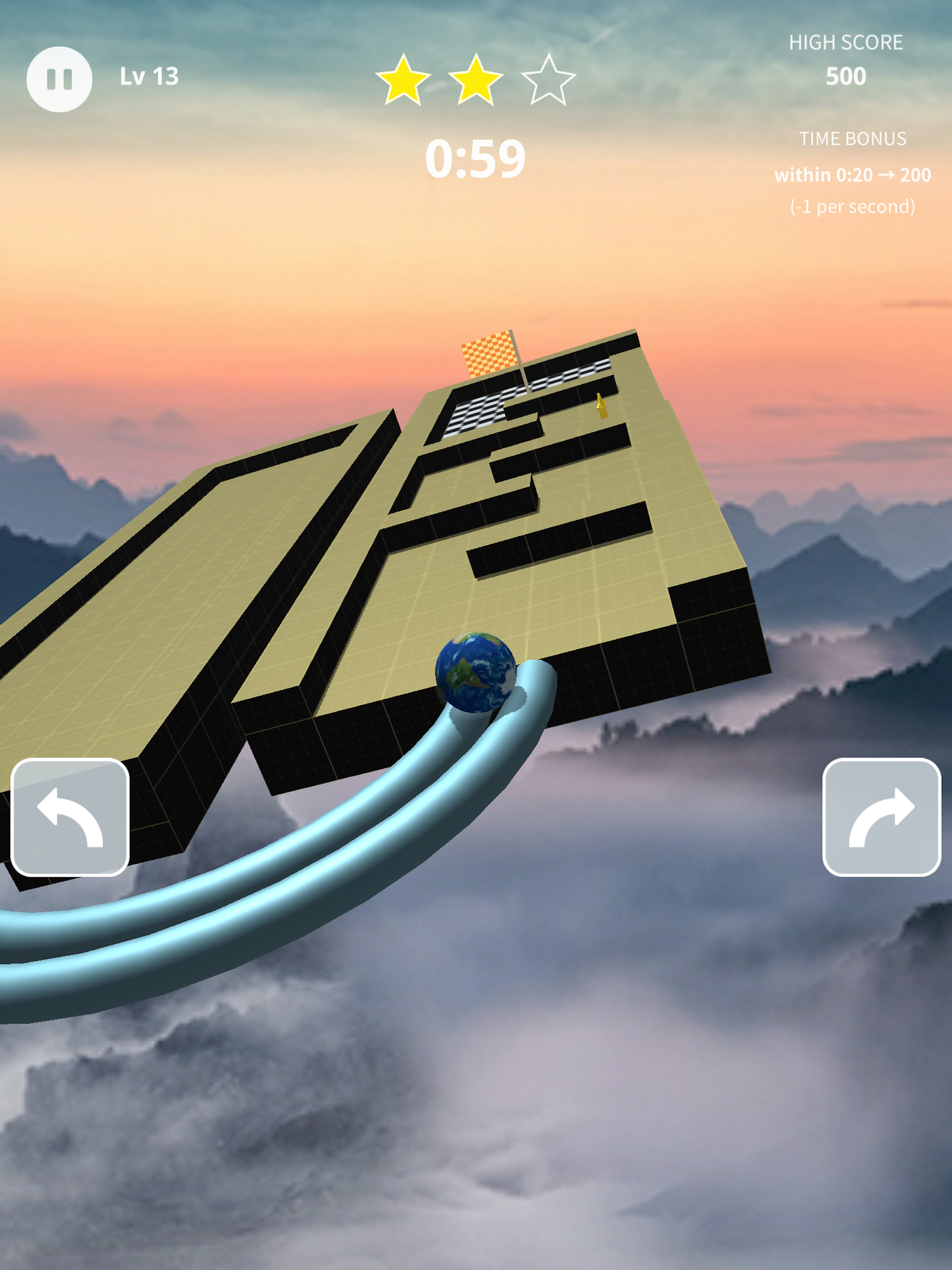 Tilt 360 - Ball Balance Maze Game Screenshot