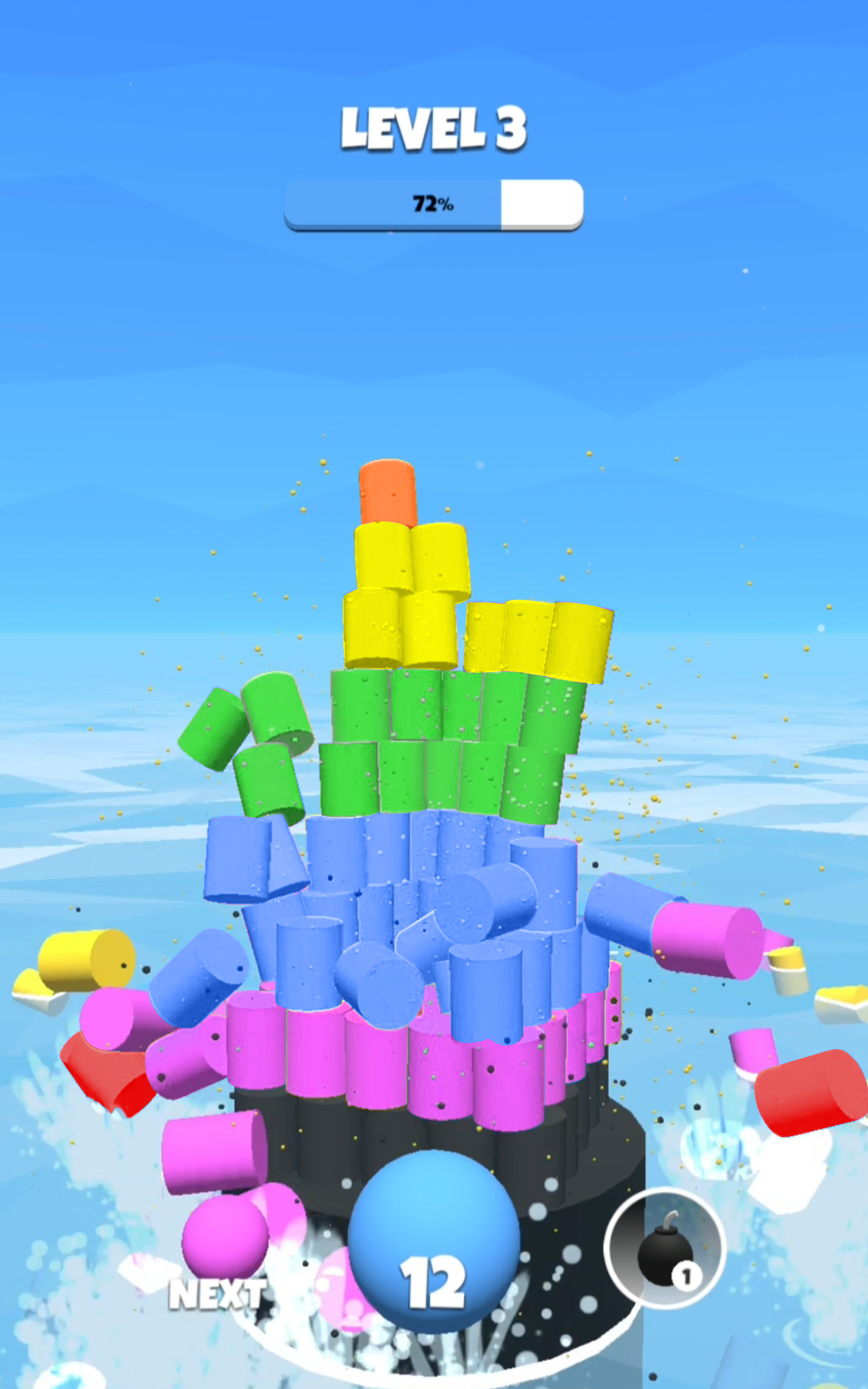 Cuplikan Layar Game Tower Color