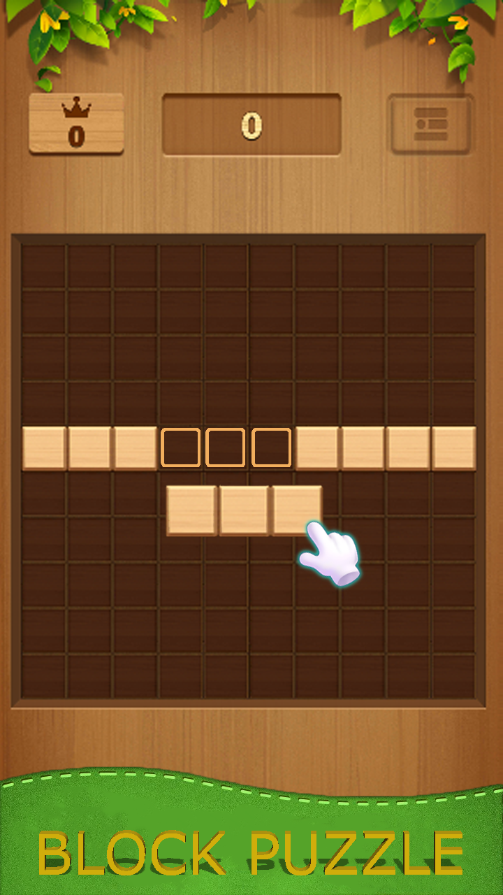 Como jogar wood block puzzle: - Parte 01 / ( Android e iOS ) 