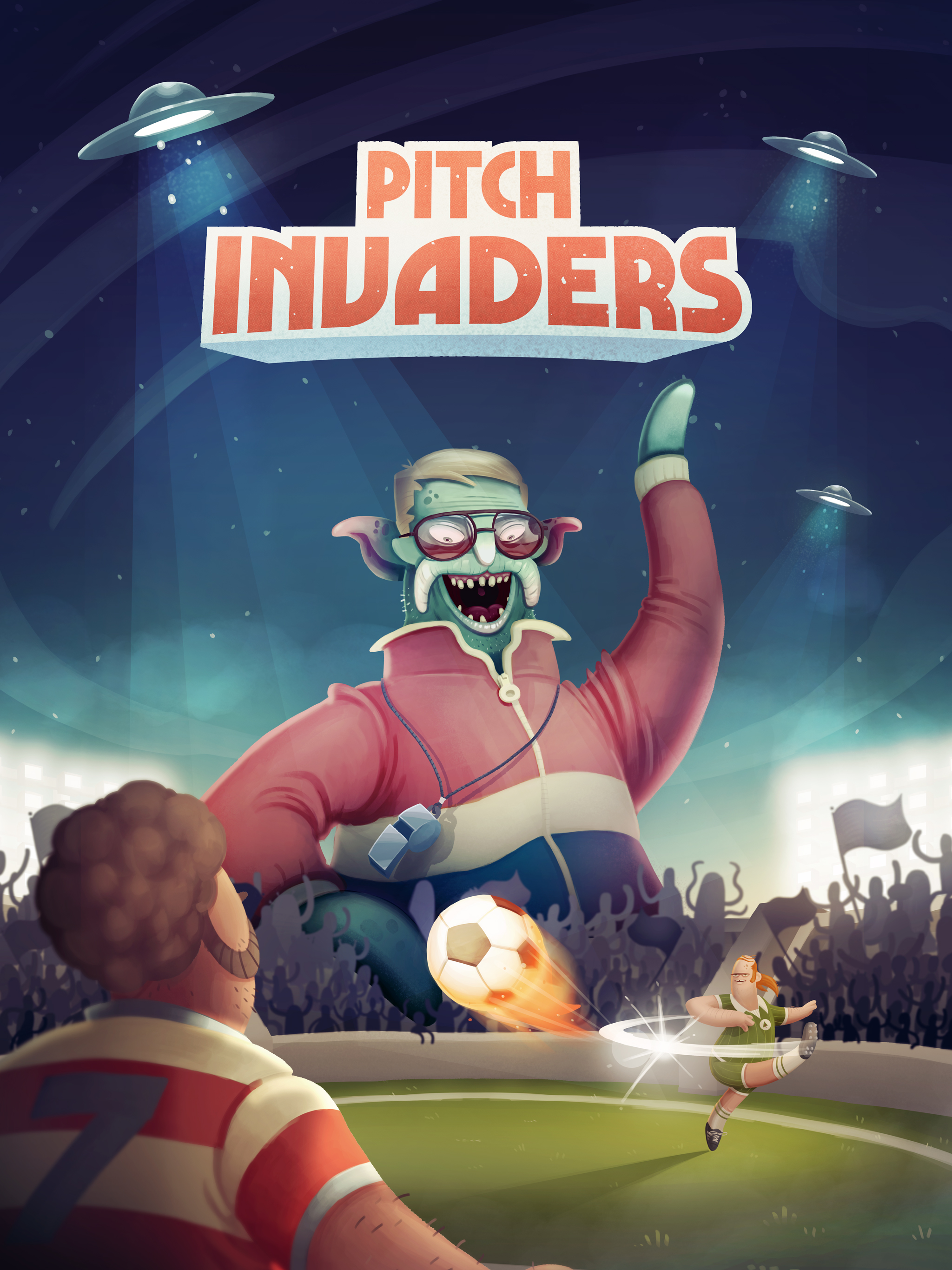 Pitch Invaders Game Screenshot
