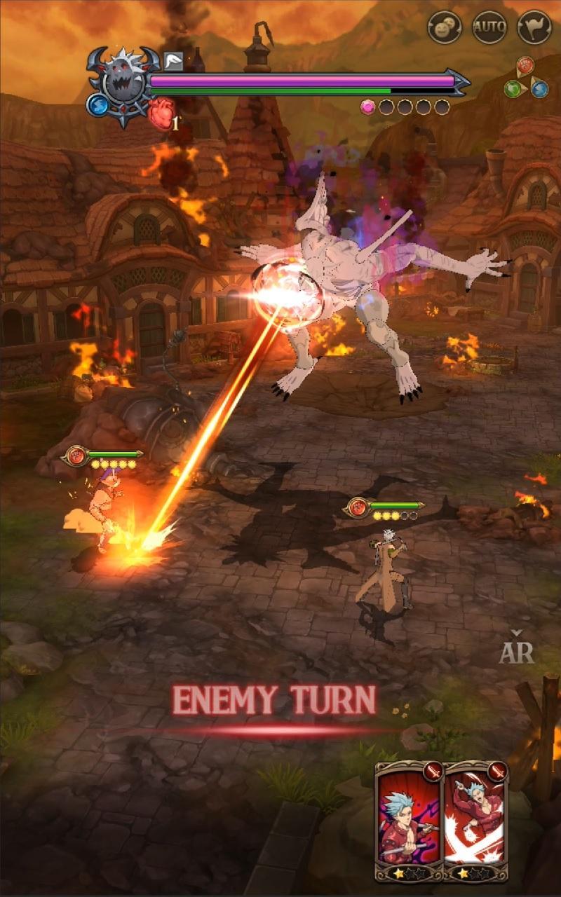 The Seven Deadly Sins：Grand Cross Game Screenshot