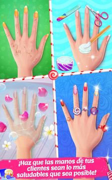 Captura de Pantalla del Juego Arte de uñas – Moda Dulce