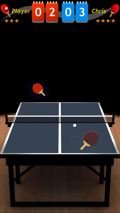 iPingpong 3D Game Screenshot