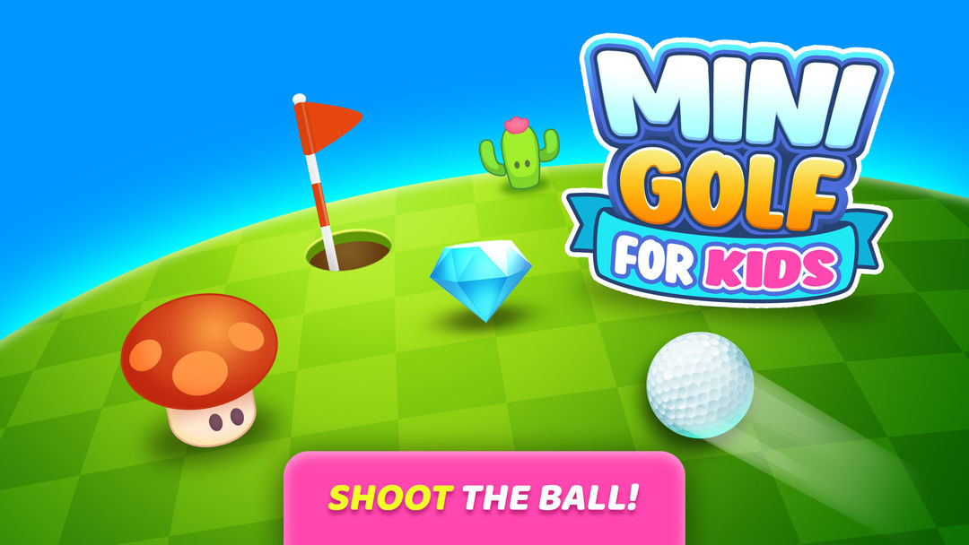 Mini Golf Game for Kids ภาพหน้าจอเกม