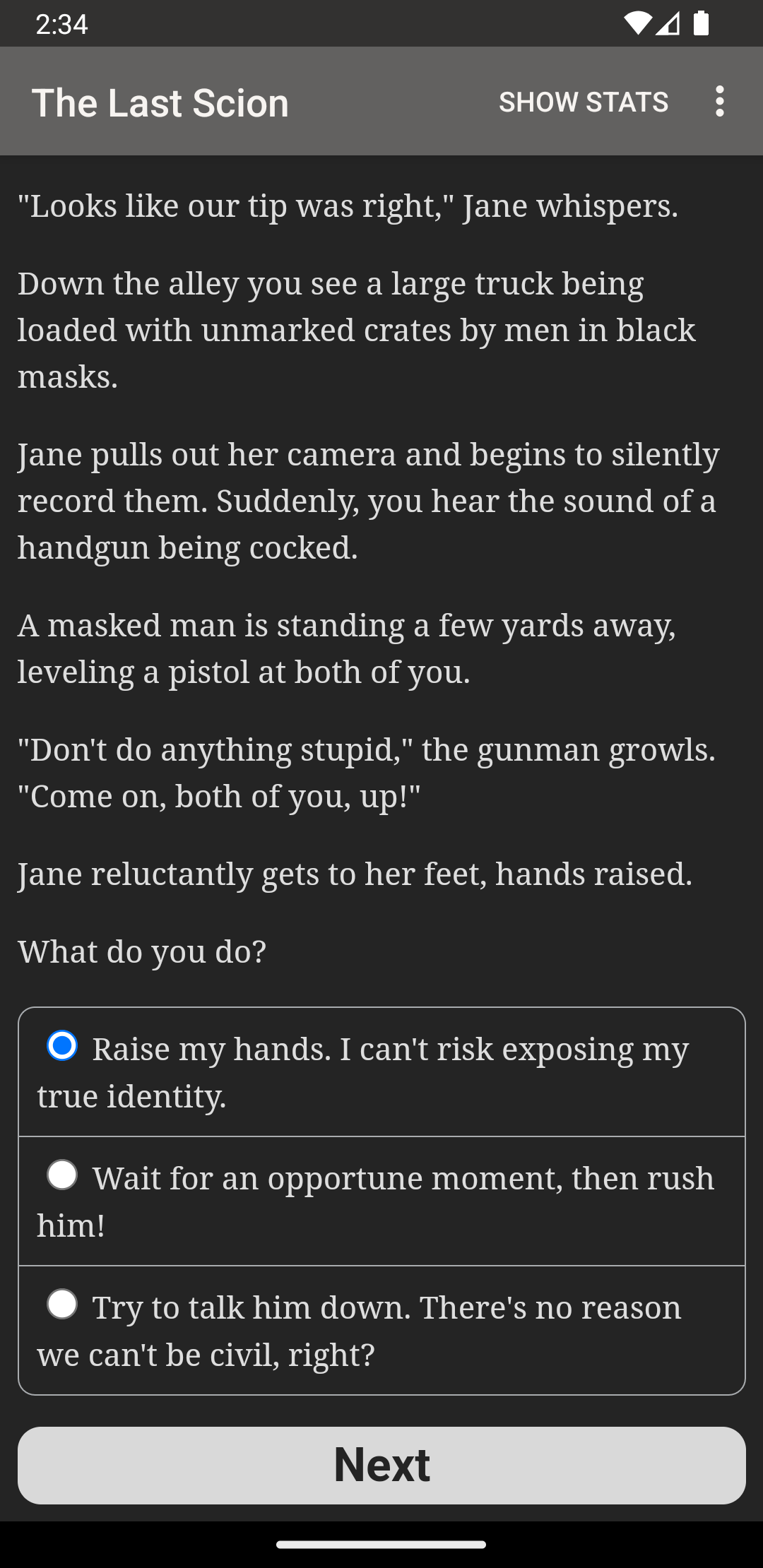 Cuplikan Layar Game The Last Scion