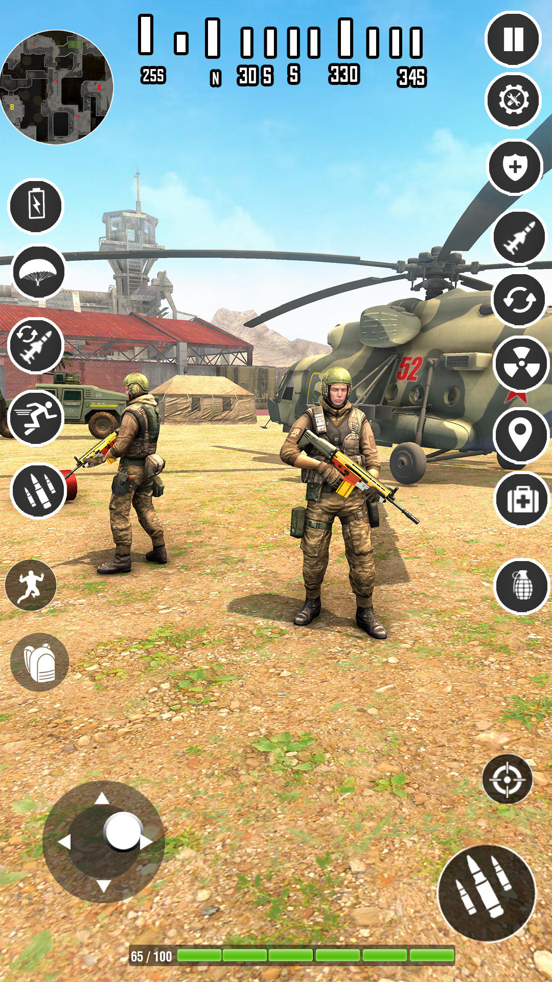 Gunship Combat: Helicopter 3D Game Screenshot