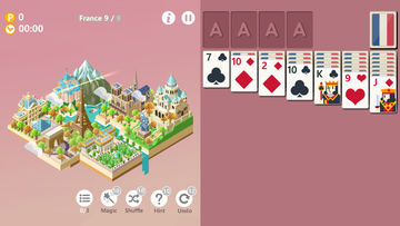 Age of solitaire - Card Game Game Screenshot