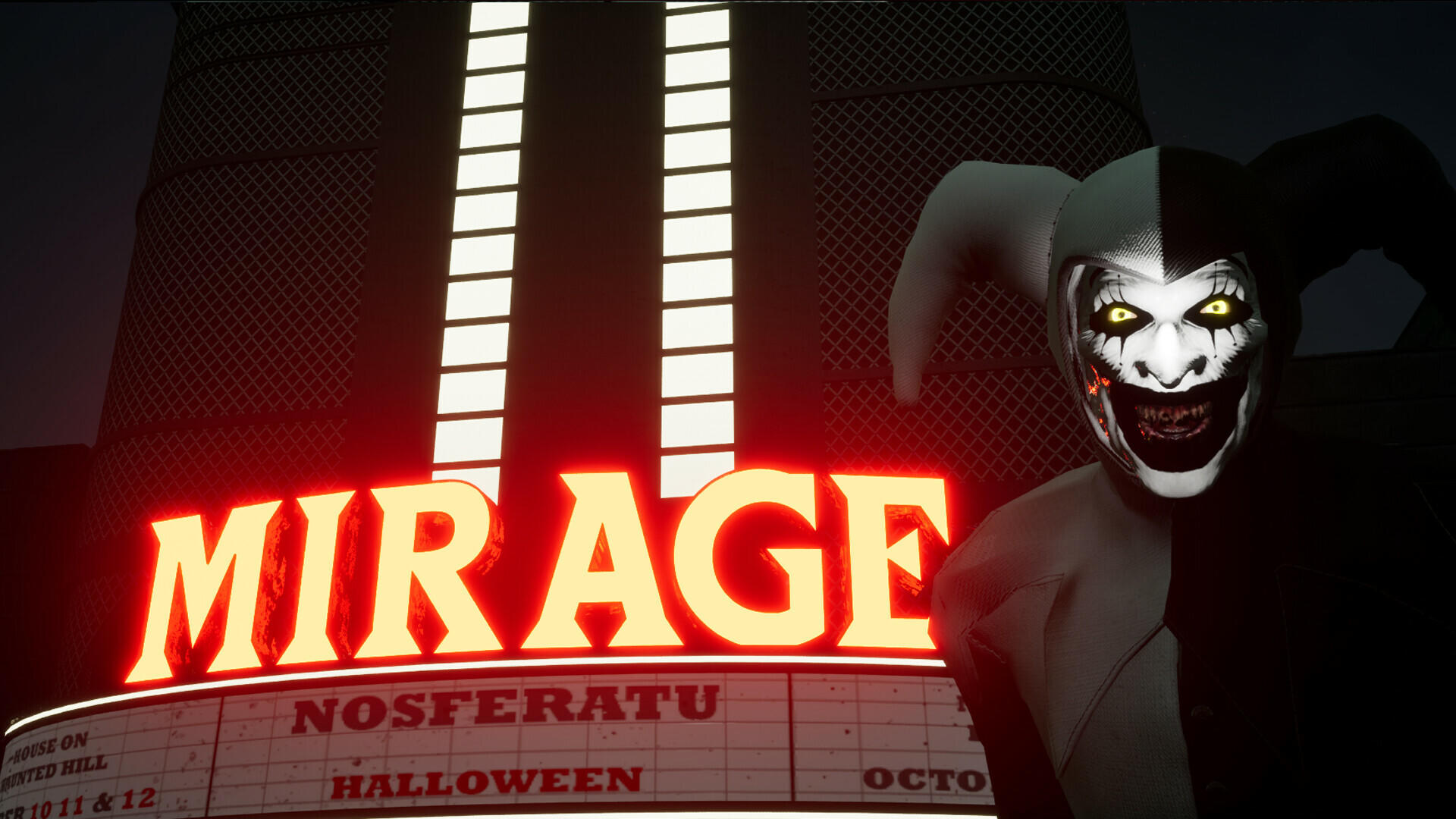 Captura de Tela do Jogo The Snackbar Simulator of Slaughter - Massacre At The Mirage Prologue