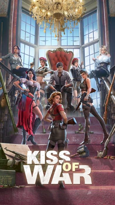Kiss of War 게임 스크린 샷