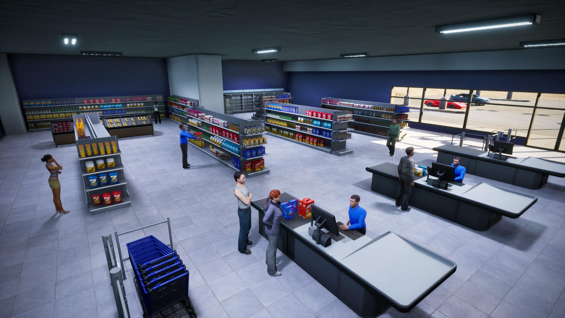 Screenshot of Grocery Store Simulator