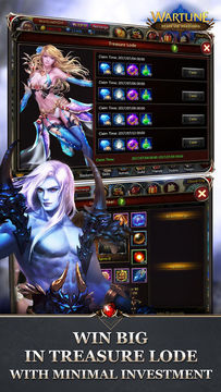 Captura de Tela do Jogo Wartune: Hall of Heroes
