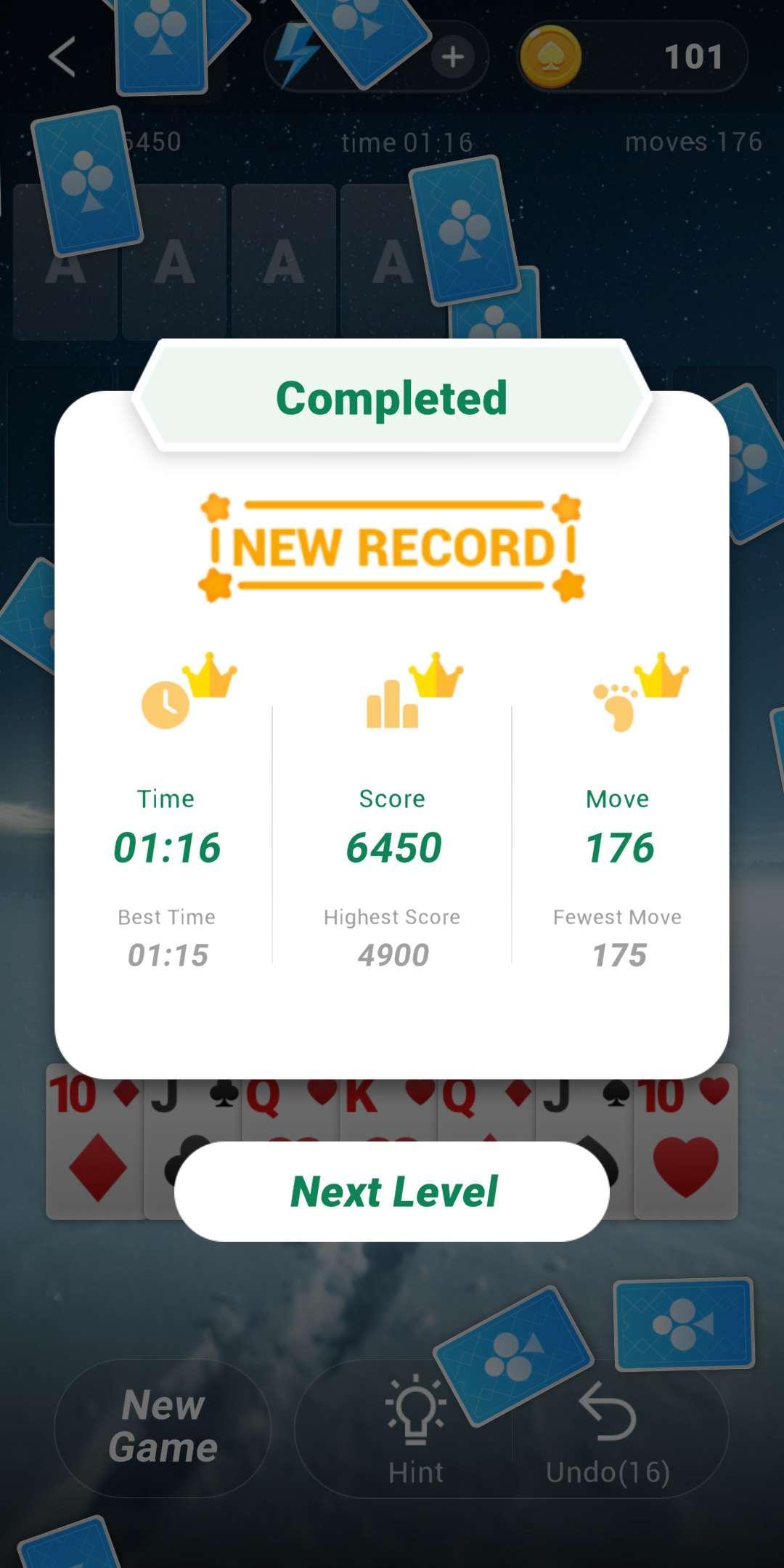 Screenshot of Solitaire Relax