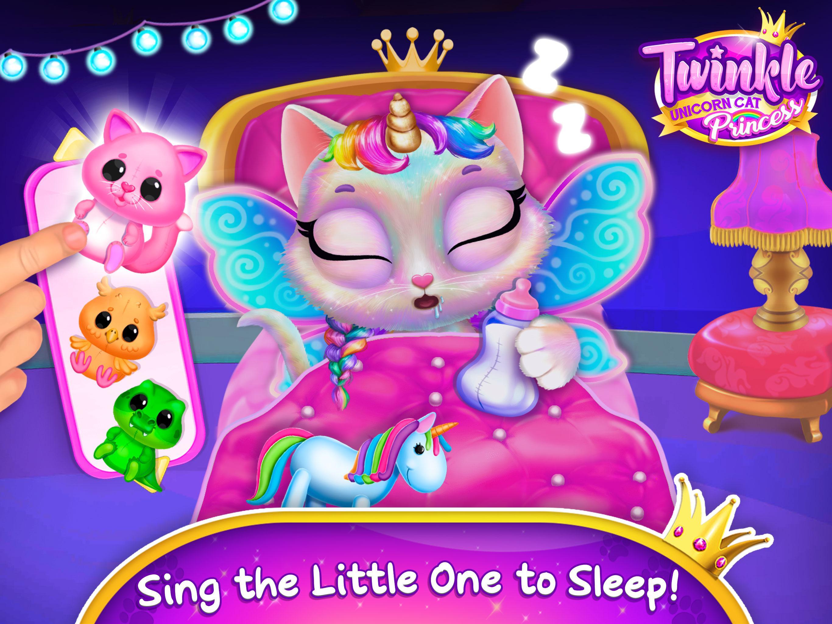 Twinkle - Unicorn Cat Princess 게임 스크린 샷