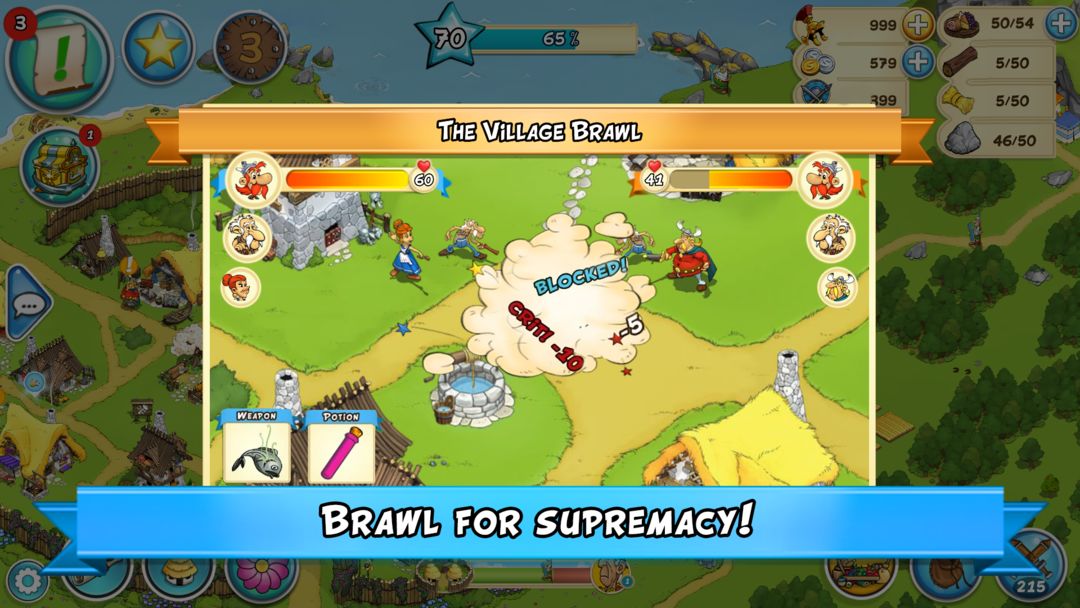 Asterix and Friends screenshot game