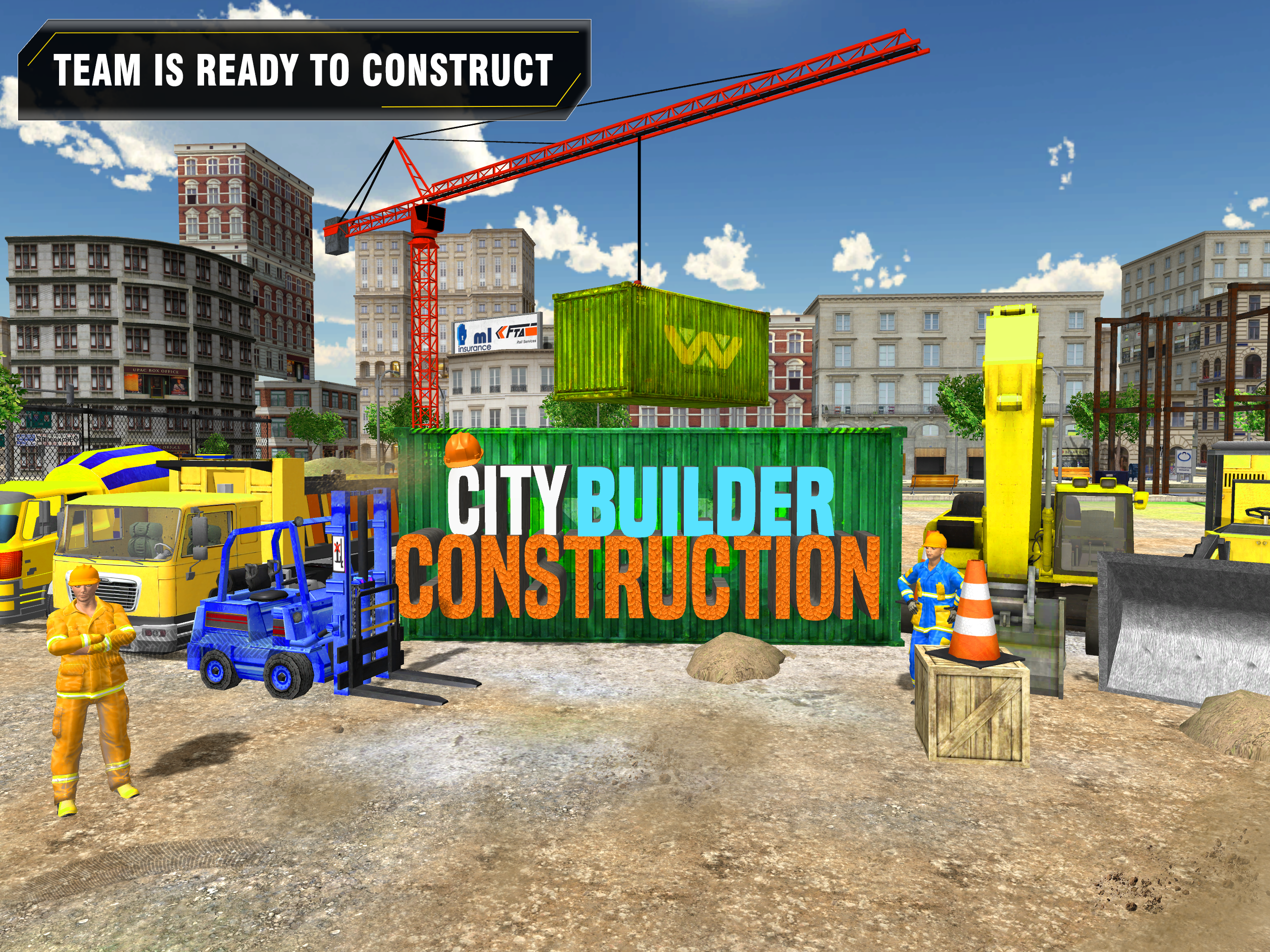 City Construction: Design & Build Town 게임 스크린샷