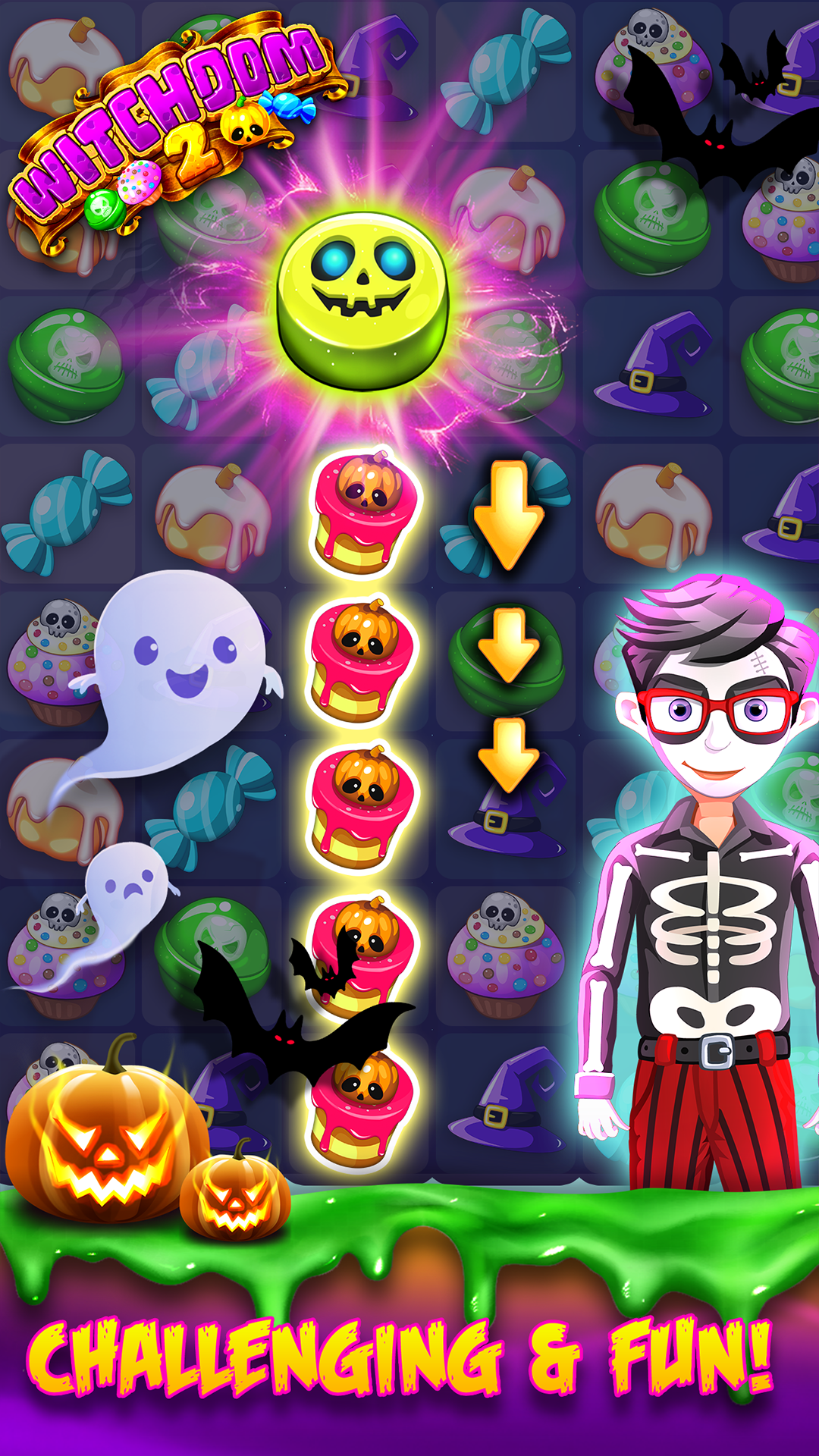 Скриншот игры Witchdom 2 - Halloween Games &