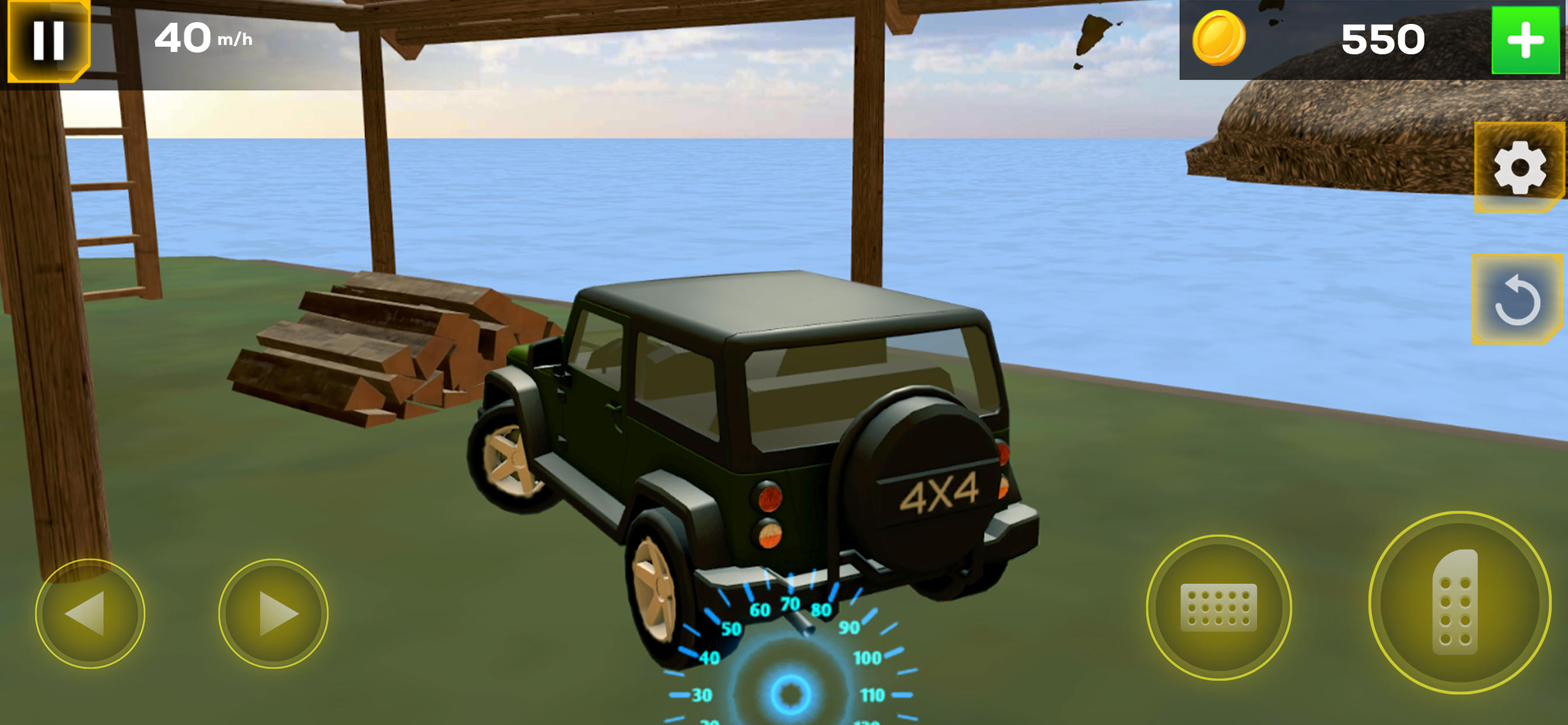 Screenshot of Off Road 4x4 Driving Jeep Sim